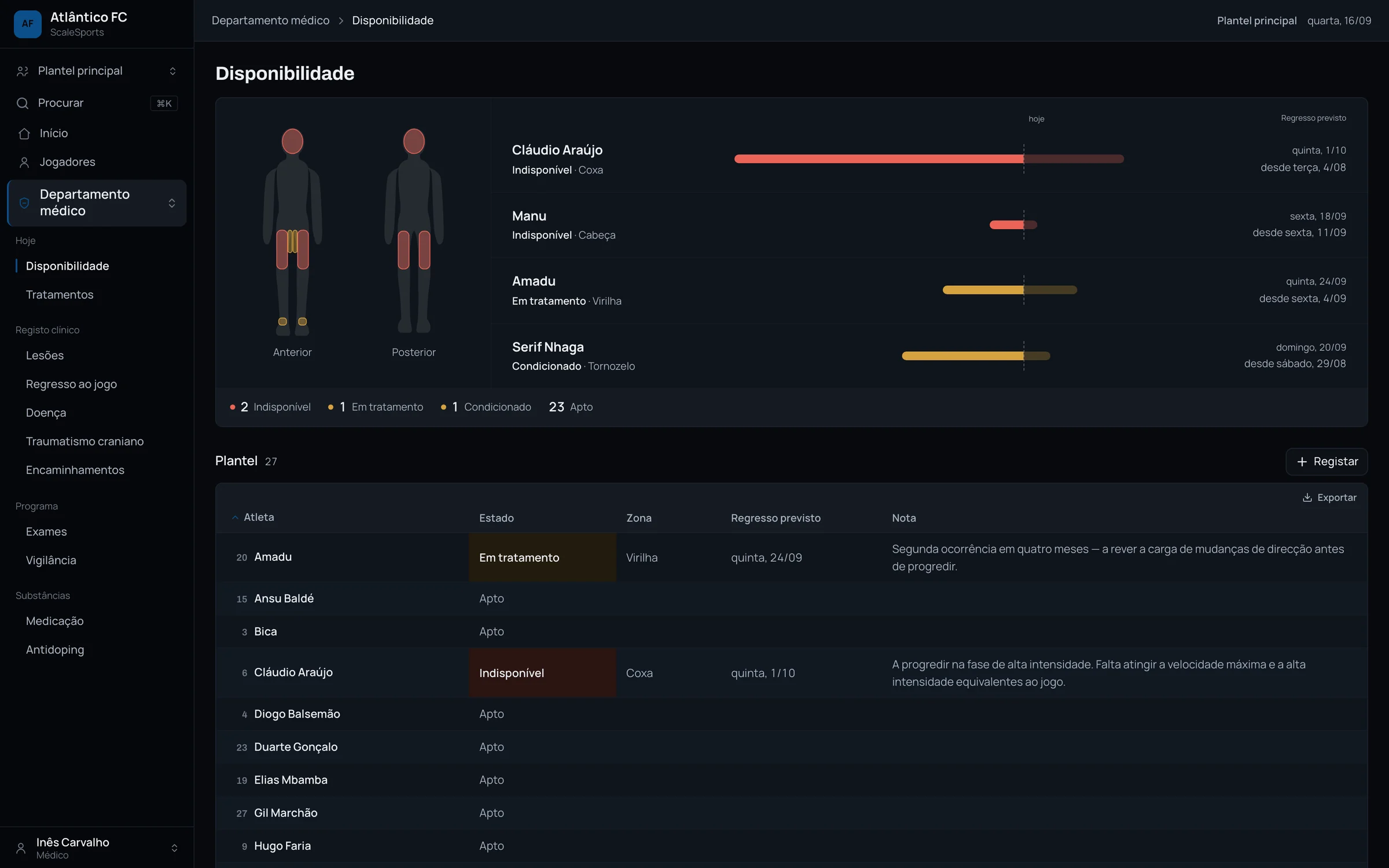 Scale Sports — captura de pantalla